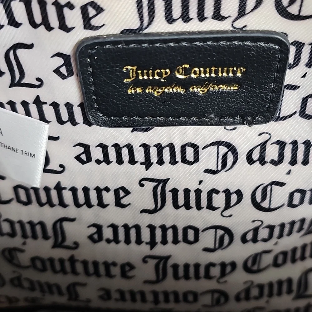 Juicy Couture Floral Mini Backpack with Pink Heart Pocket - Picture 6 of 8